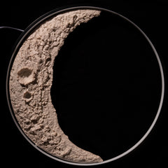 3D crescent moon wall lamp