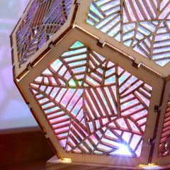 Bohemian Floor Decorative Wood Lamp