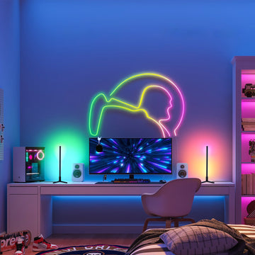 Gaming Room RGB Corner Desk Light