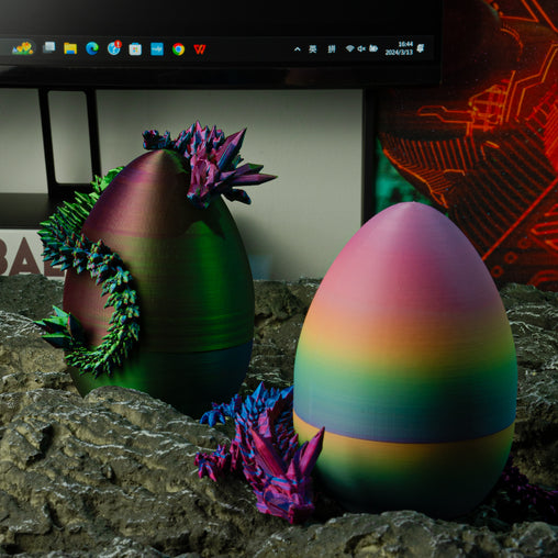 3D Printed Dragon Eggs