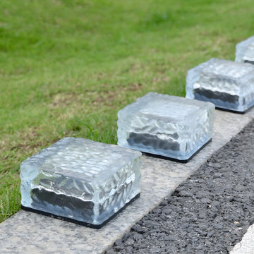 Outdoor Solar Ice Brick Light