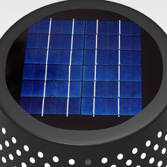 solar-powered floor lamp