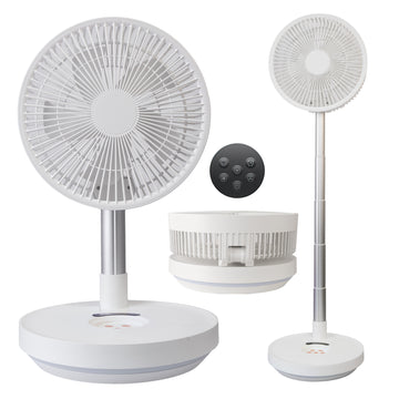 1Pcs Retractable Fan With LED Night Light