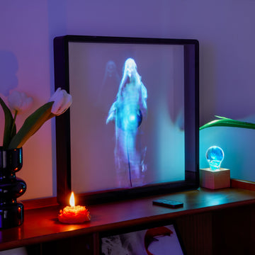 3D HOLOGRAM LED FAN WITH FRAME