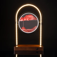 Moving Sand Lamp with Wireless Charger