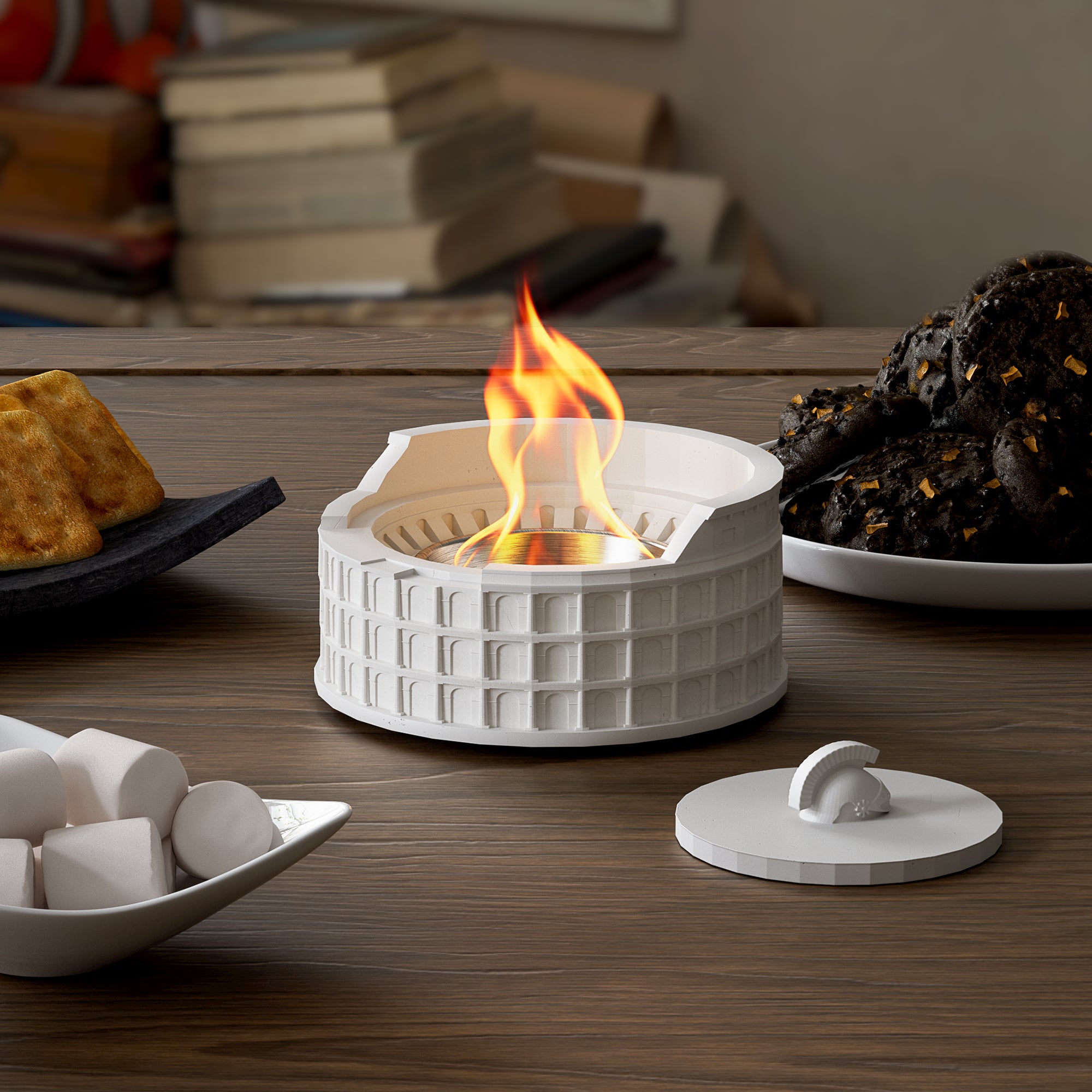 smokeless fire pit