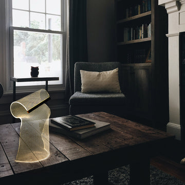 crystal table lamp