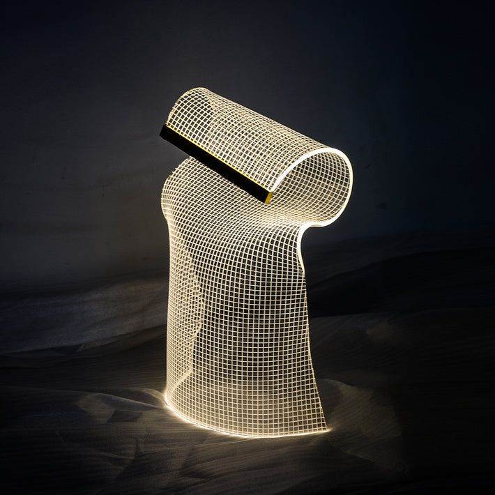 crystal table lamp