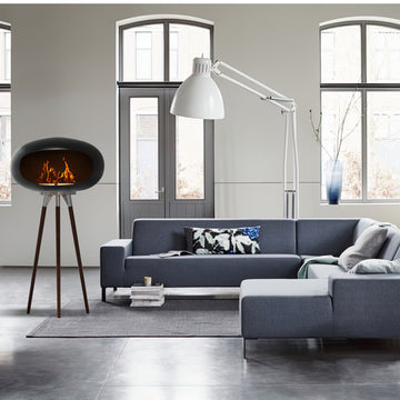 Tripod Ethanol Fireplace