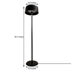 heater floor lamp