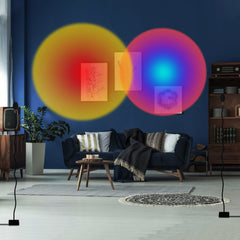 rainbow projection lamp