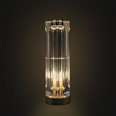 vintage crystal bedside lamps