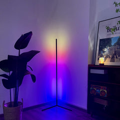 Rgb corner floor lamp