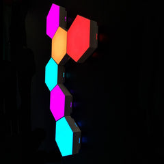 Touch Sensitive Modular Wall Lights, Honeycomb Lightings