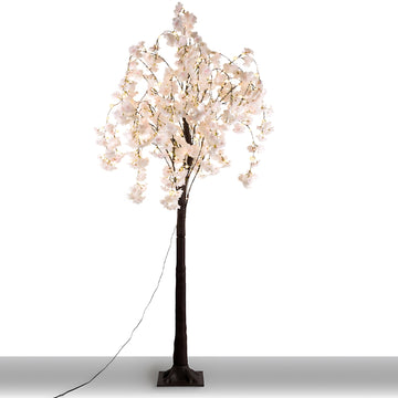 5.9ft Artificial Cherry Tree With Lights