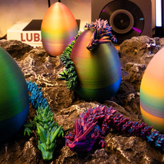3D Printed Dragon Eggs