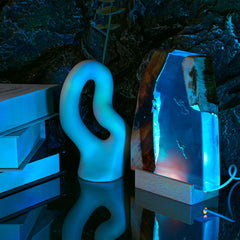 Shipwreck/Diver Resin Light Table Lamp