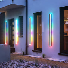 2 Pcs Outdoor Long Wall Light