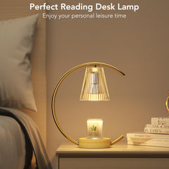 Dimmable Electric Candle Warmer with Timer and Bulbs