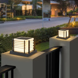 Solar Powered Post Light LED Pillar Lamp