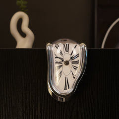 Dali Melting Clock for Decorative Home Office Shelf Desk Table Funny Creative Gift