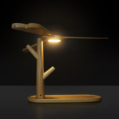 balance bird lamp