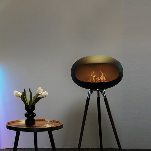 Tripod Ethanol Fireplace