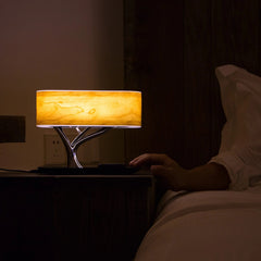 Bedside Table Lamp with Bluethooth Speaker